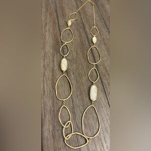 The Sak gold tone necklace